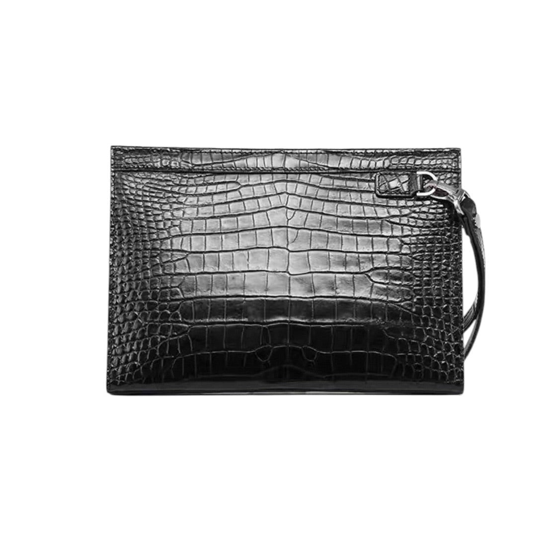 CROC BELLY CLUTCH