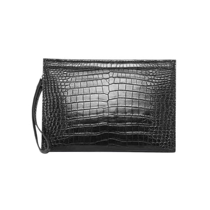 CROC BELLY CLUTCH