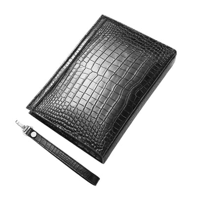 CROC BELLY CLUTCH