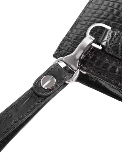CROC BELLY CLUTCH