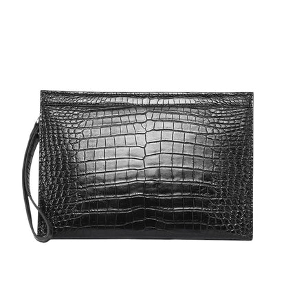 CROC BELLY CLUTCH